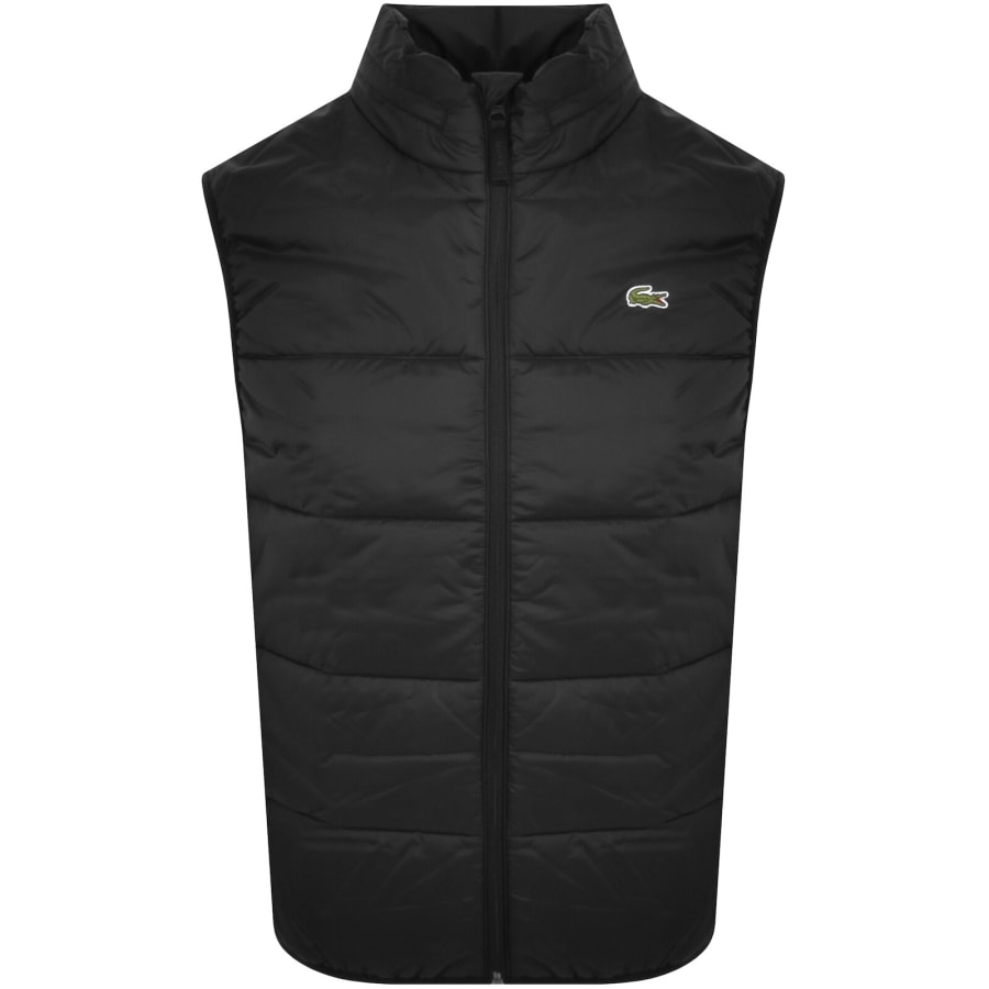 Lacoste gilet black online